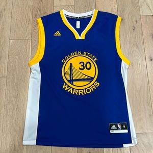 Steph Curry Warriors Authentic Adidas Jersey size M